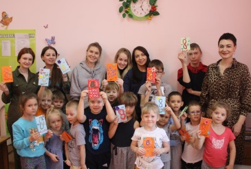 8 марта в детском центре реабилитации "Надежда" 